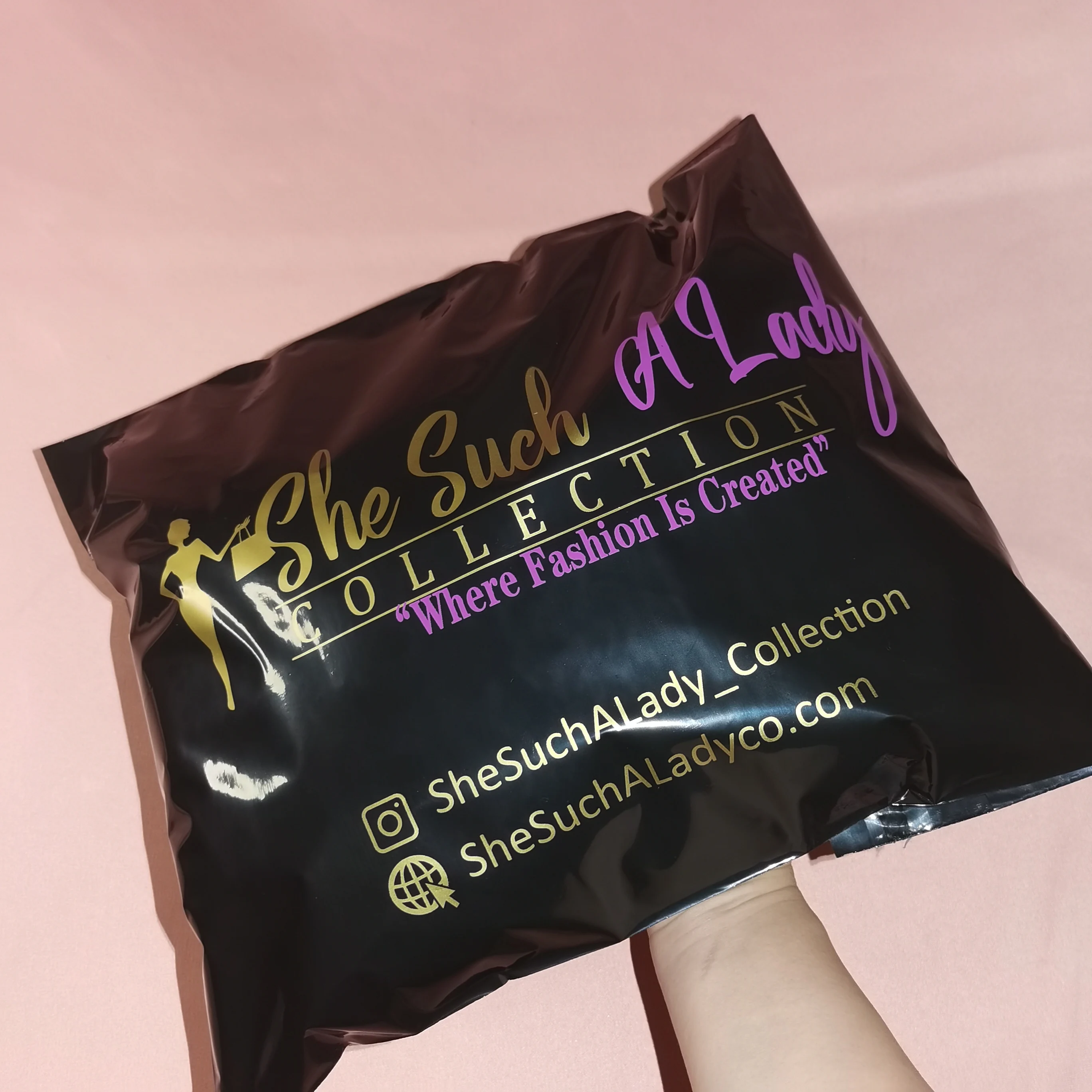 Vinyl Clear Plastic Dhl Size Bolsa Correos Guangzhou Poly Mailer Butterfly Shipping Bags For Wigs