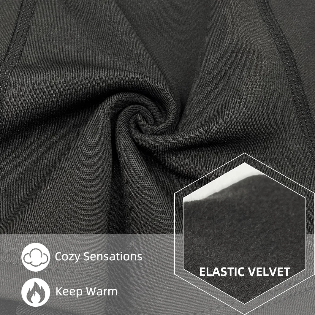 REYGEAK Outdoor Sports Warm Fleece Winter Thermal Cycling Hat Snow Road Bike Hats Bicycle Scarf Headwear Hood