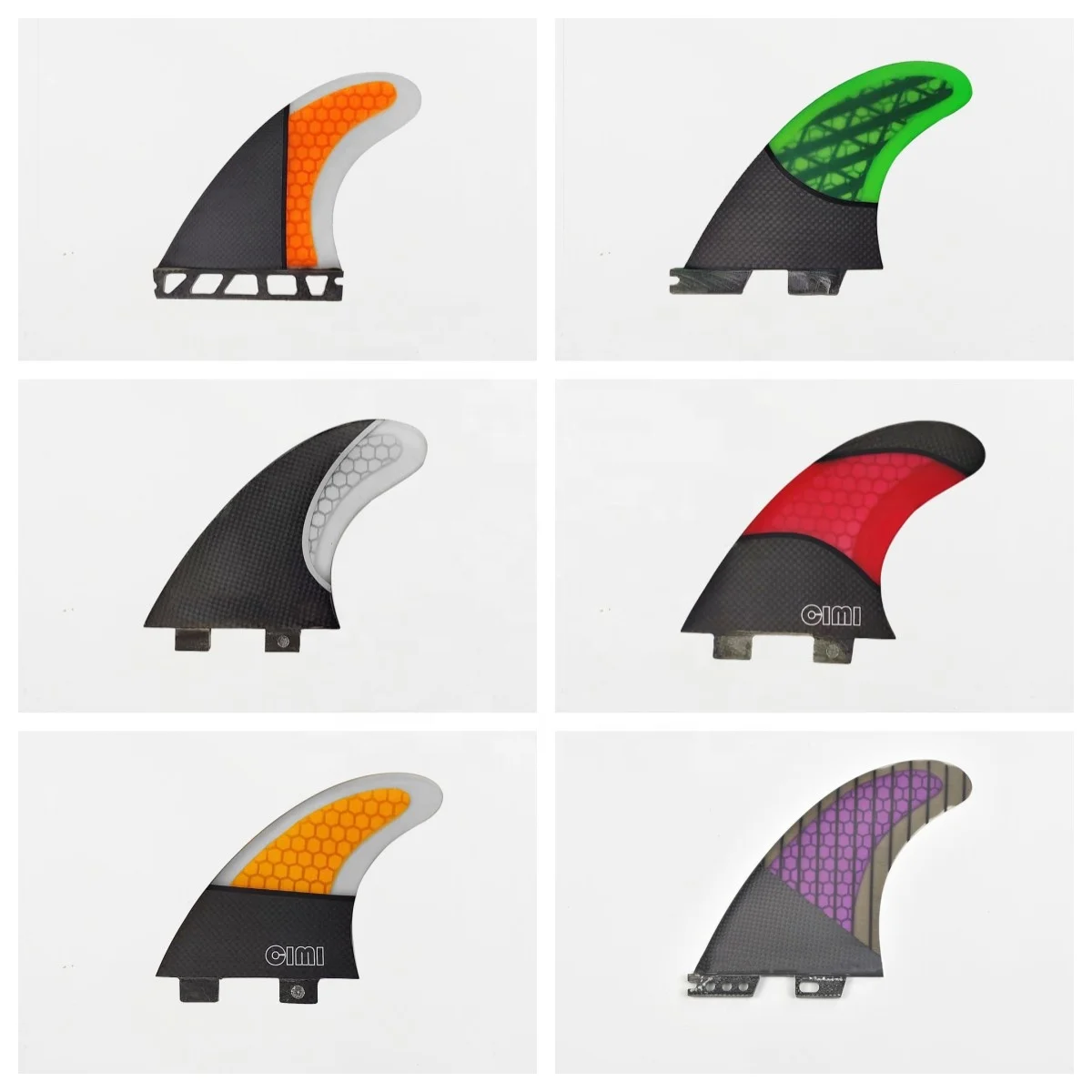 Dropshipping Fiberglass Honeycomb Size S/M/L Surf Fins Surfboard Fins FCS1 FCS 2 AND FUTURE