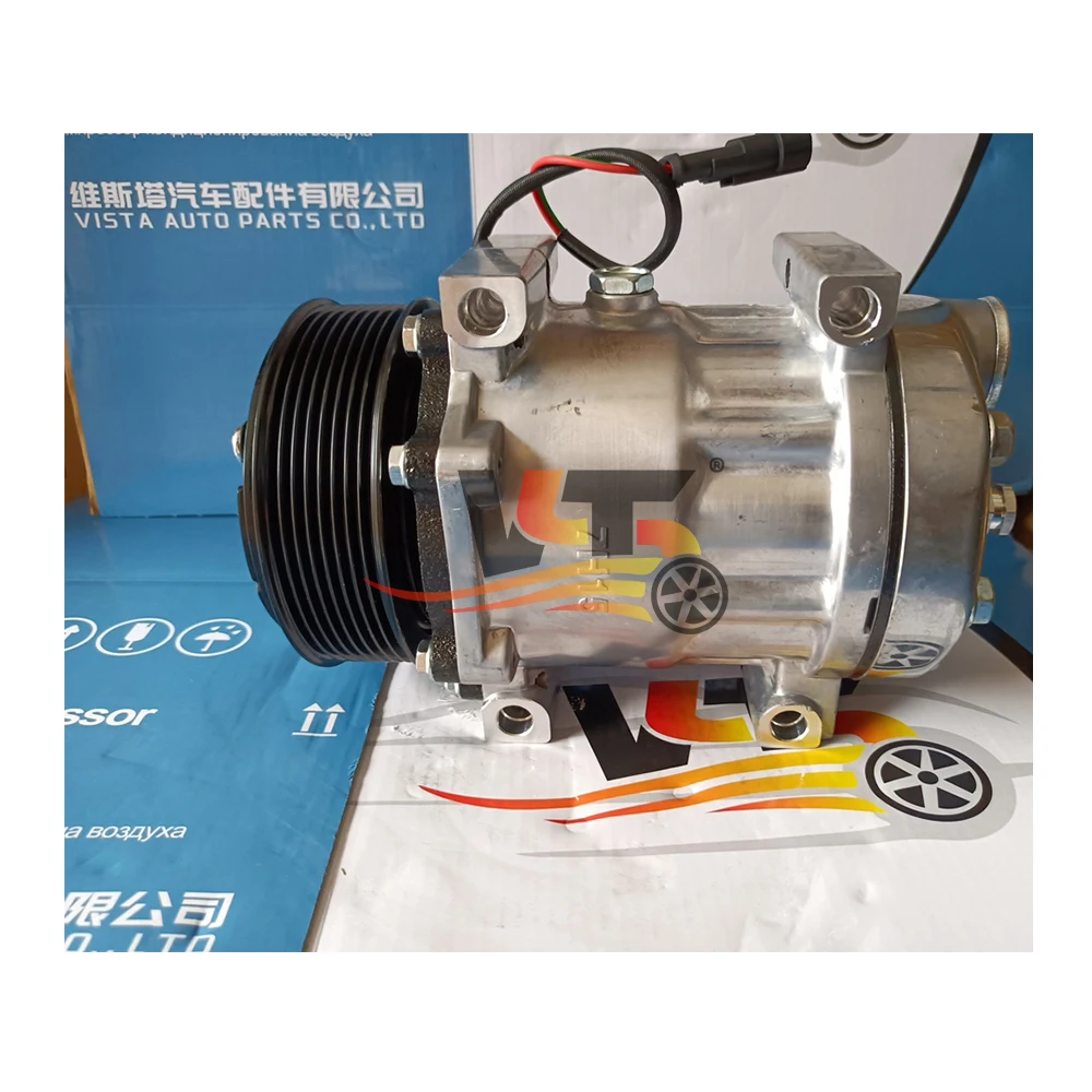OEM 2043453  8PK 119MM 24V 7H15 SD7H15 709 SD709 AC Compressor For Volvo DAF truck