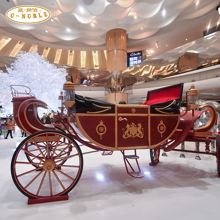 European classic wedding carriage Business tour four wheels with ponte William carriage