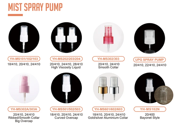 body mist bottle spray fine sprayer plastic colorful