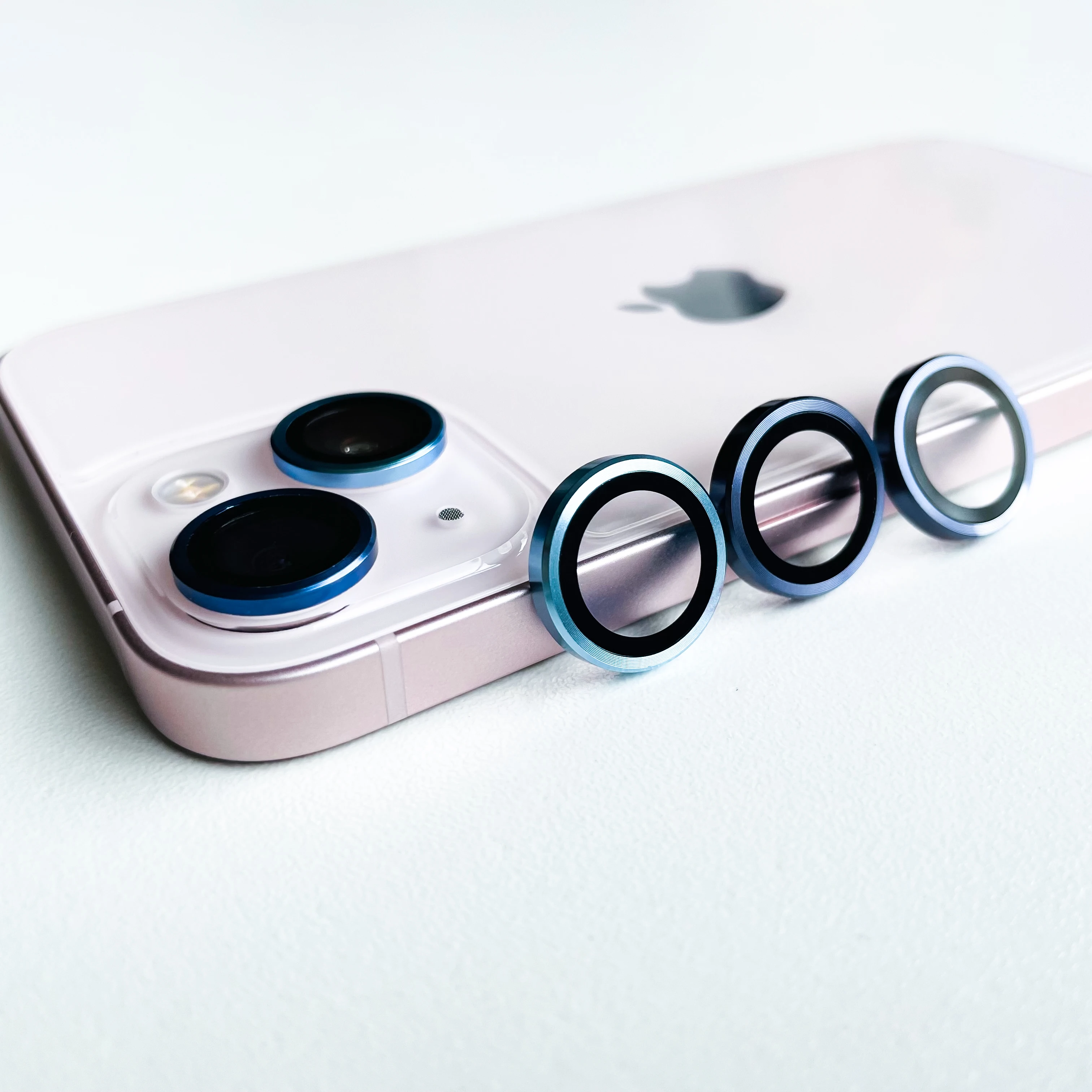 Factory Direct Aluminum Alloy Lens Protective Film Tempered Glass Protector Hd Clear Protector For Iphone 13 12 Pro Max