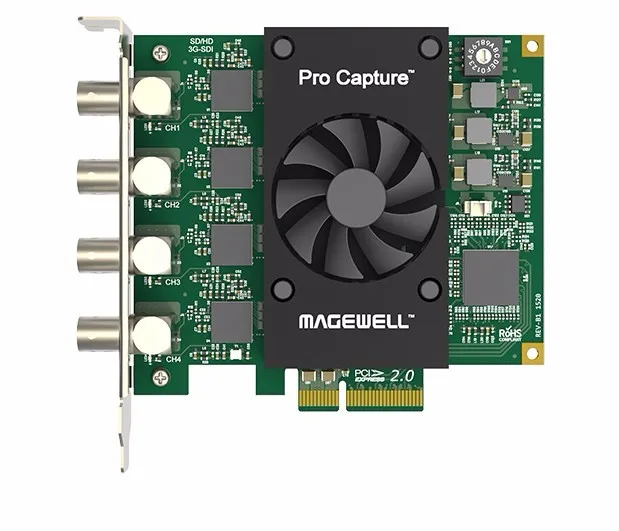  SDI400Pro Многоканальная HD-Карта видеозахвата для SD /HD /3G SDI встроенное аудио
