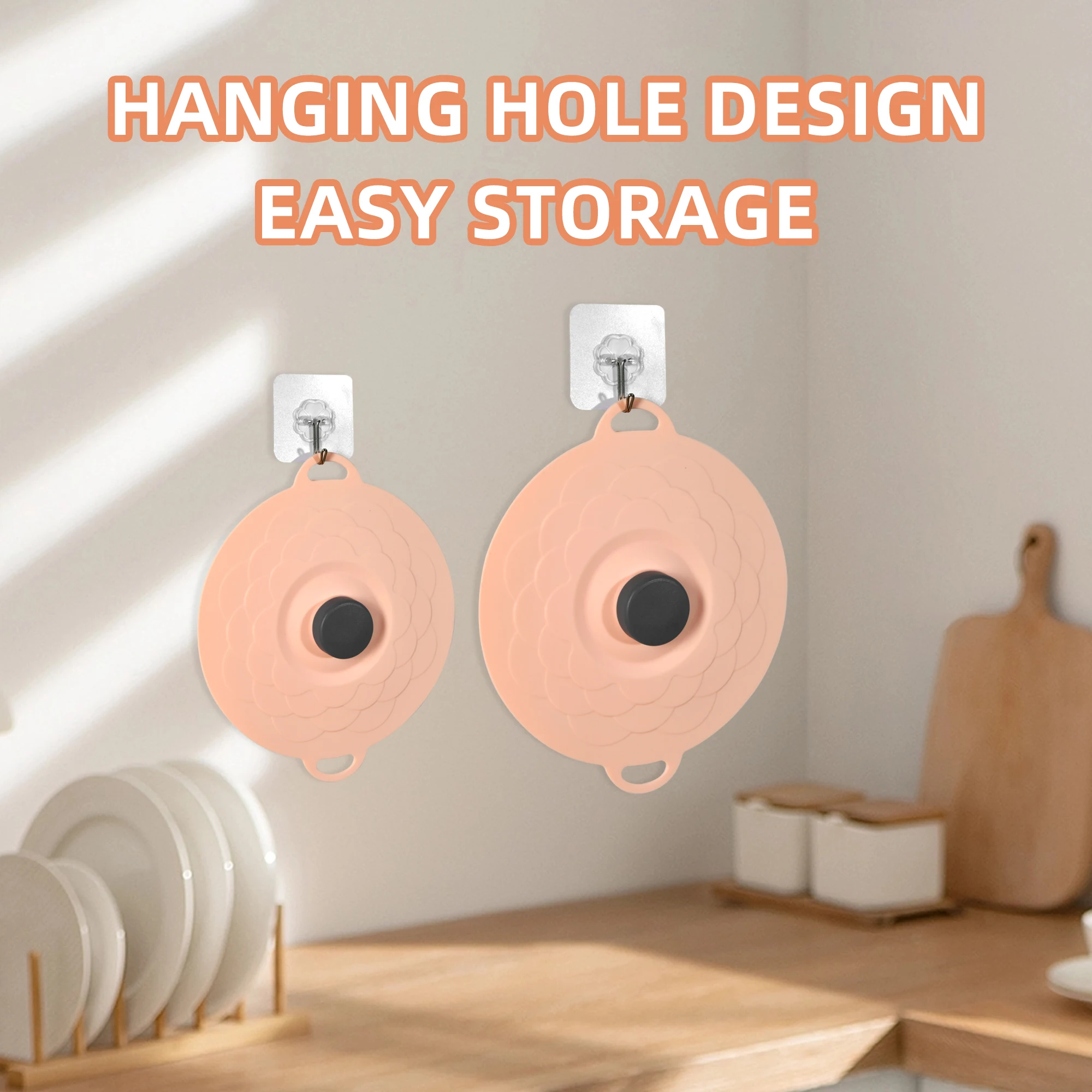 Eco-Friendly Silicone Lids for Bowls and Containers 5-Pack Stretchable Heat-Resistant Food Storage Covers