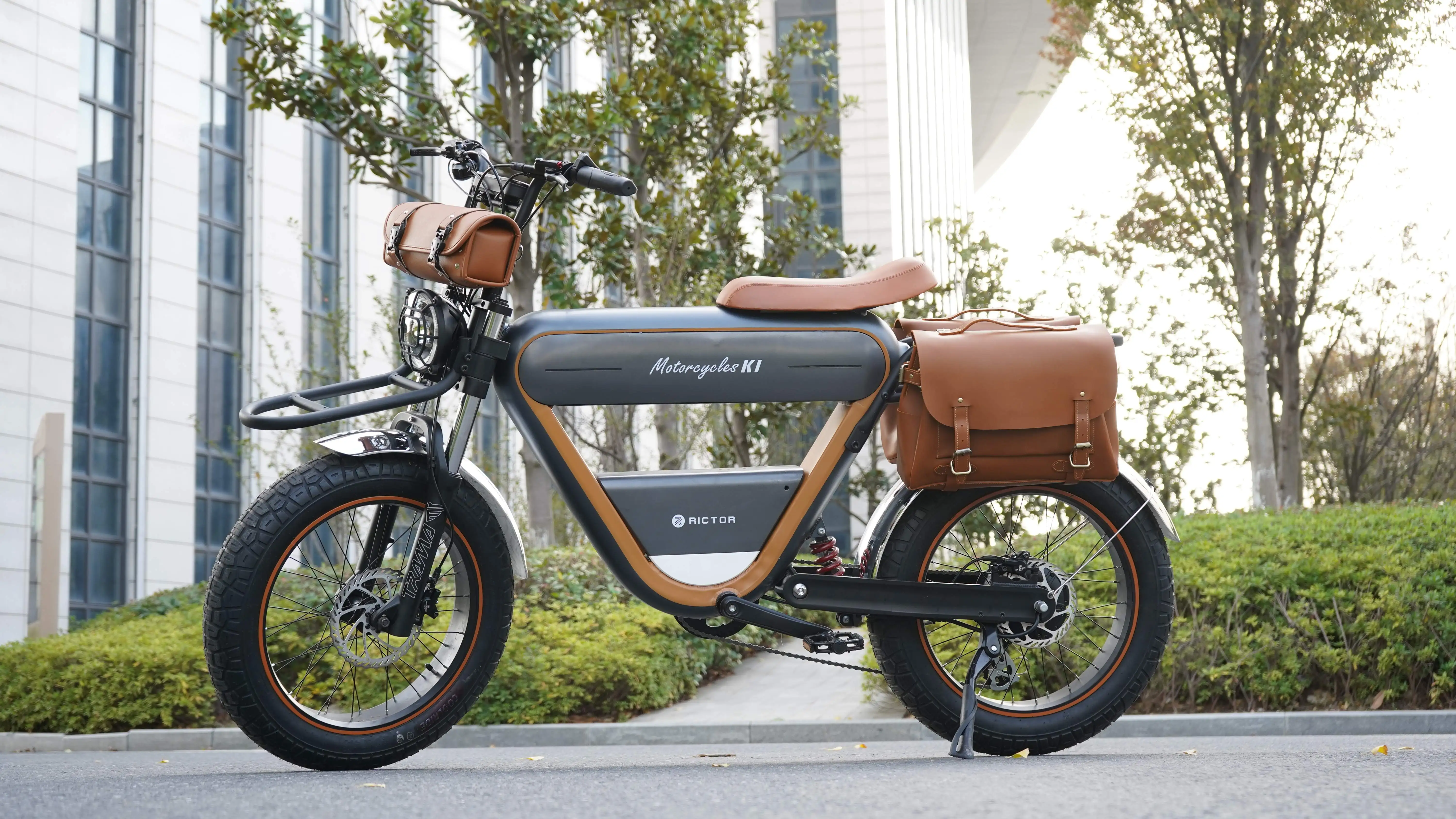 Лидер продаж электронный велосипед Kuickwheel с классическим стилем мотоцикла