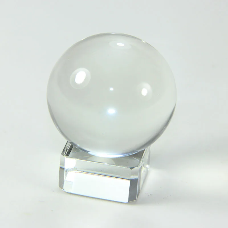 Дешевый стеклянный шар с основанием для индивидуальных подарков