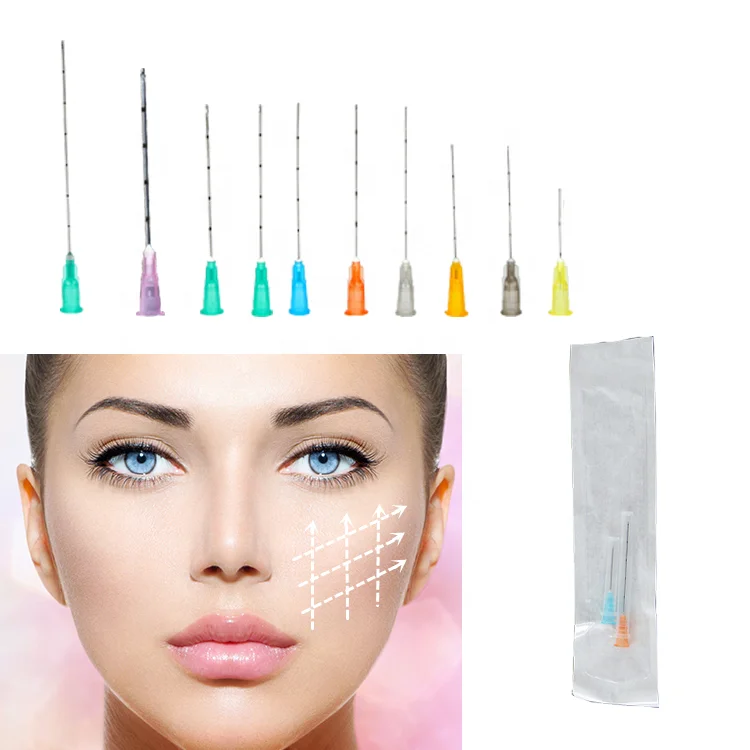 Новый продукт, запуск в 2021 году, оптовая продажа игл Micro cannula 23 г для тонкого дермального наполнителя