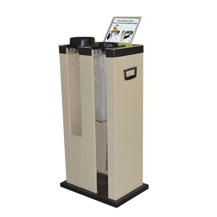 Newest Eco-Friendly Stainless Steel Automatic Wet Umbrella Bag Wrapper Machine