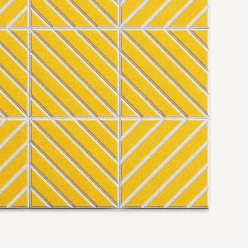 office white flexible pet felt soundproof ceiling polyester fiber acoustic wall panels