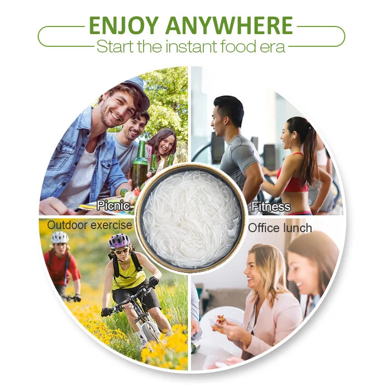 279g Fat-reducing Meal Replacement Golden Soup Konjac Vermicelli zero Fat zero Calorie Sugar-free Konjac Instant Noodles