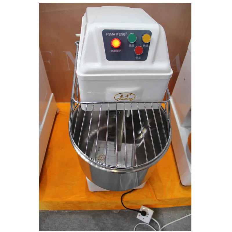 Commercial Baking Shop Kitchen 10 12 kg Planetary Electric Cake Flour Spiral Machine