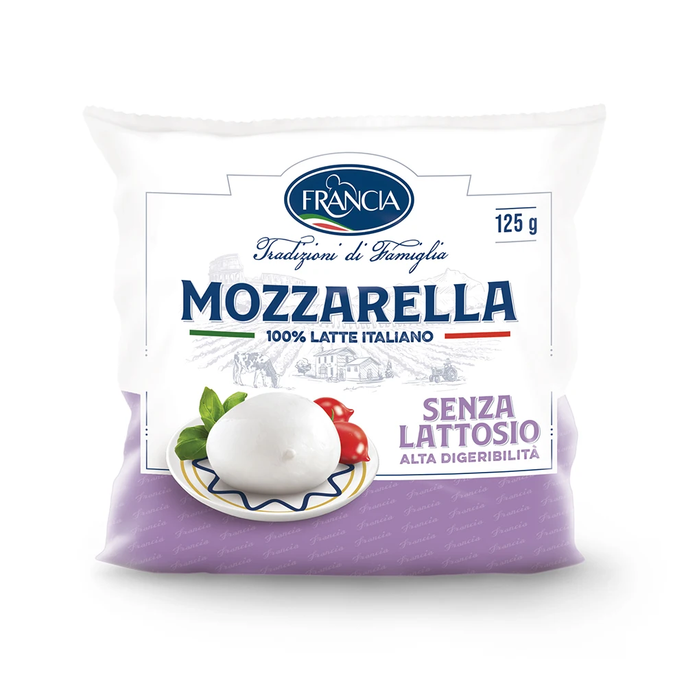 Top Quality Milky White Color 1 Cow Mozzarella Of 125G Plain Processed Cheese Cooked As An Ingredient
