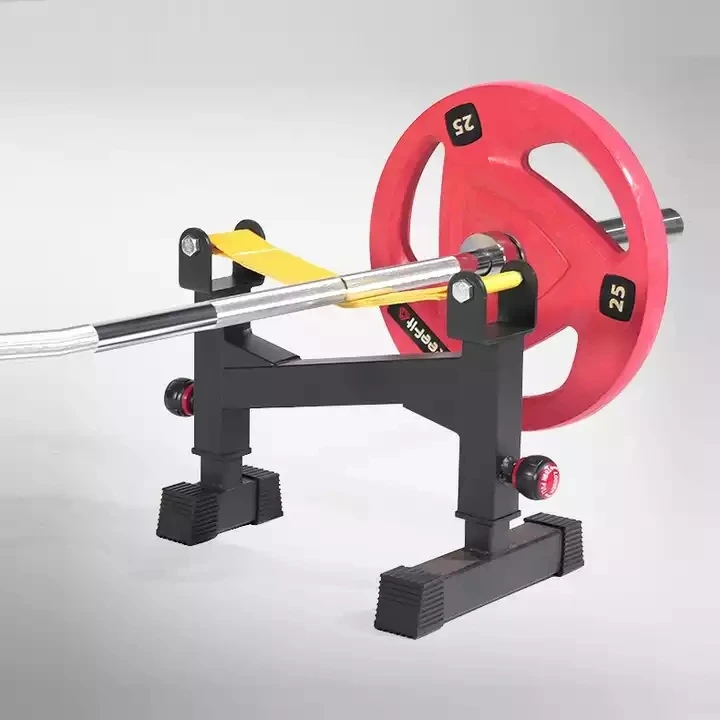 ActEarlier 1 Piece Gym Equipment Deadlift Rack Multifunctional Training Rack Barbell Bar Deadlift Buffer Rack