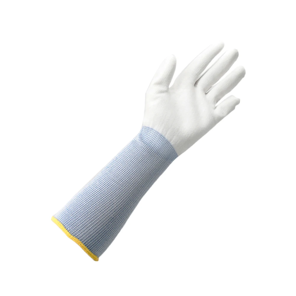 GLOVEMAN custom light long industrial construction household gardening touchscreen safety work rubber pu coated garden gloves