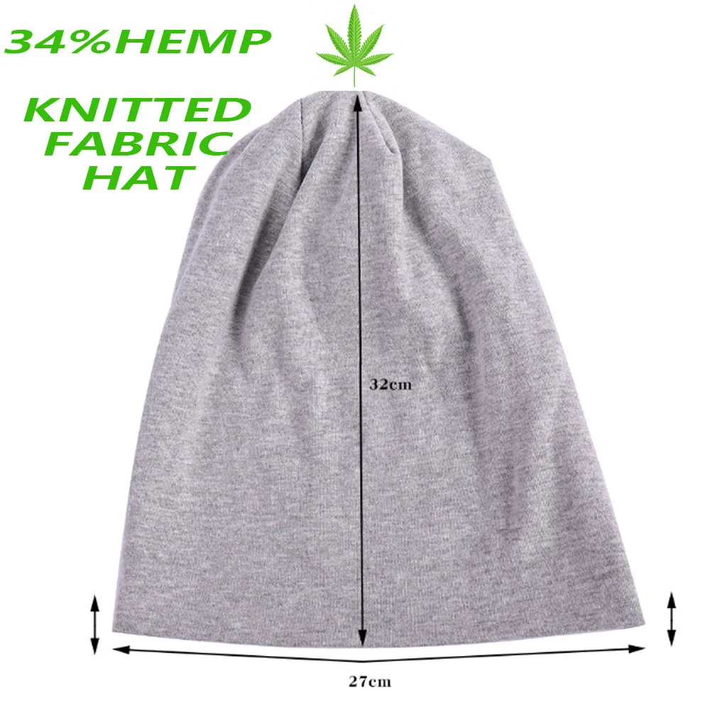 
custom hemp hat manufacturer knitted fabric fashion hat beanies 