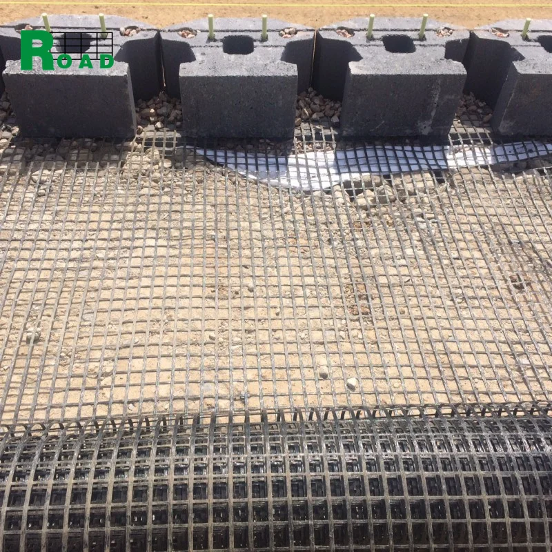 Geogrid Chinese Wholesale High Stability Basalt Fiber Reinforcement Mesh PET Polyester Geogid