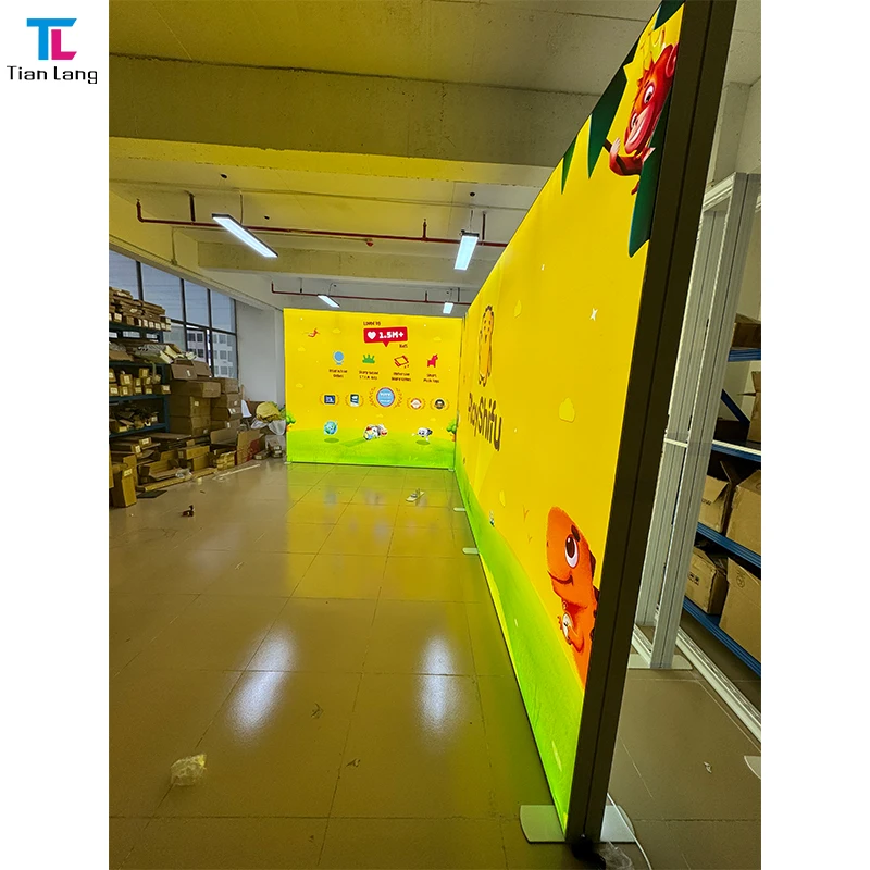 Display Exhibition Tv Exhibitions Fashionable Show Shoe Stands Stand Ideas Expo Greens Trade Fair  Panel Booth Light Box