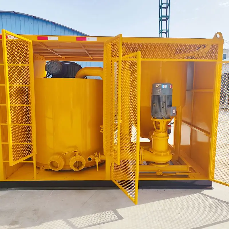 Foundation Stabilization Container Type Grout Mixing Batching Plant For Sale