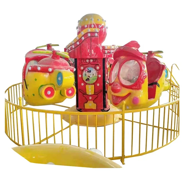 Amusement Equipment Plane Swing & Climb Set Kids Customized Male CE Certificate Zhengzhou Kids Kids Playground Indoor 8 Persons
