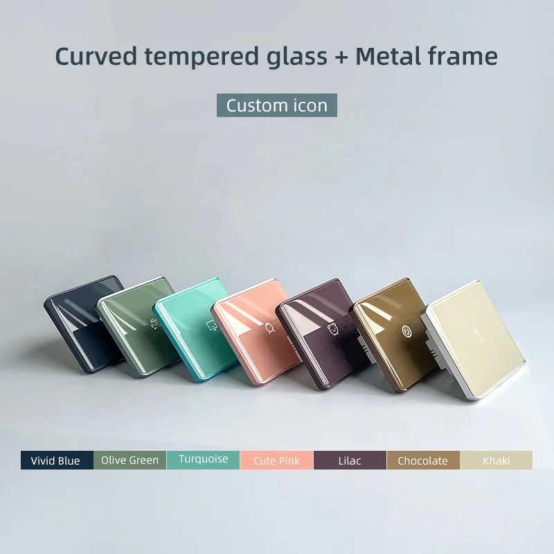 Timing switch whole house smart scene control lighting tuya zigbee touch-sensing wall switch 1gang