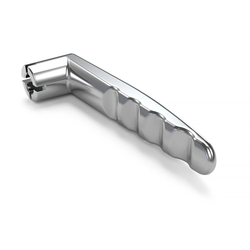 Customized Precision OEM  zinc aluminum alloy die casting parts aluminum door handle