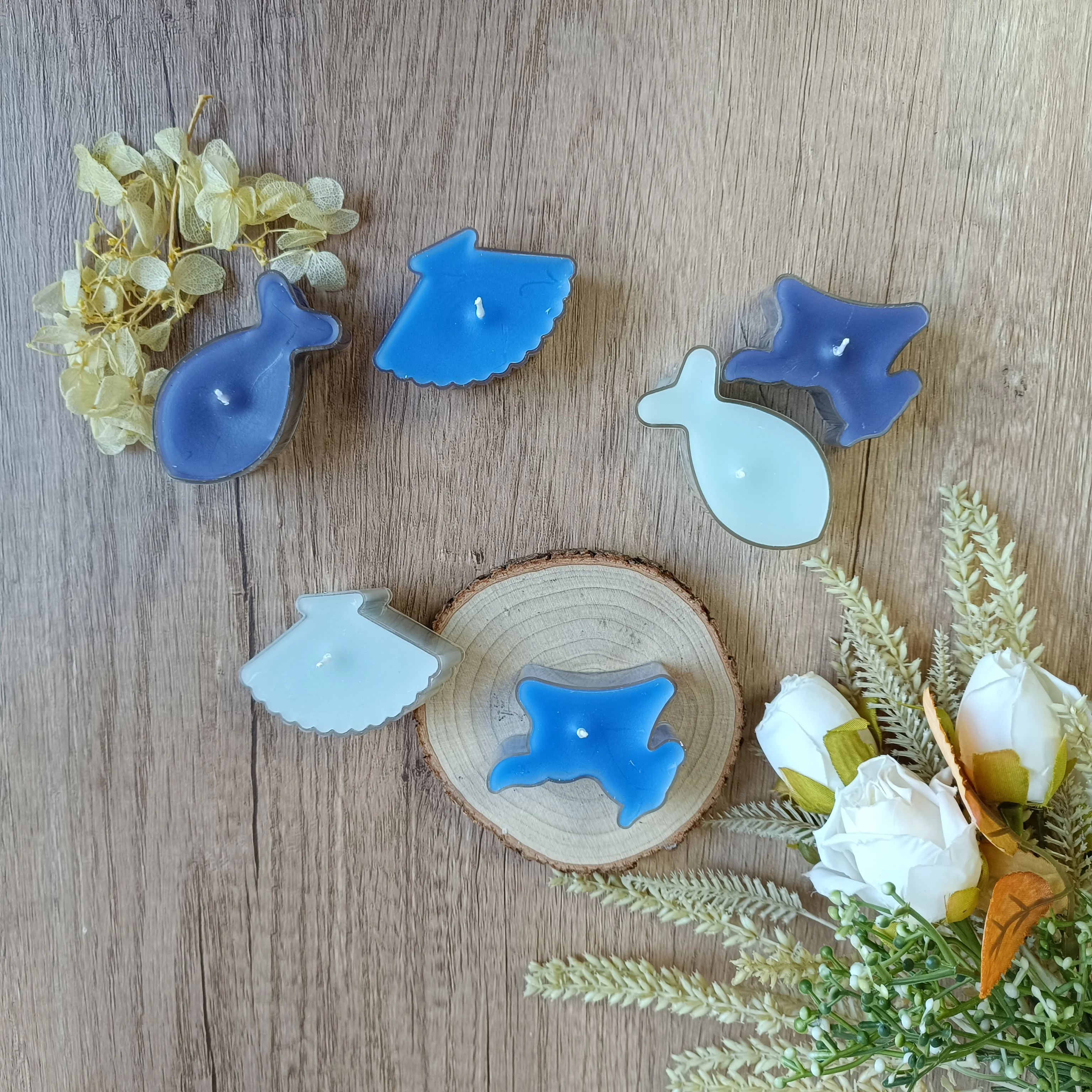 Factory Wholesale Colored Tealight Candle in Clear Cup 100% Pure Natural Unscented Tea Candles Mini Decorative Tea Light Candles