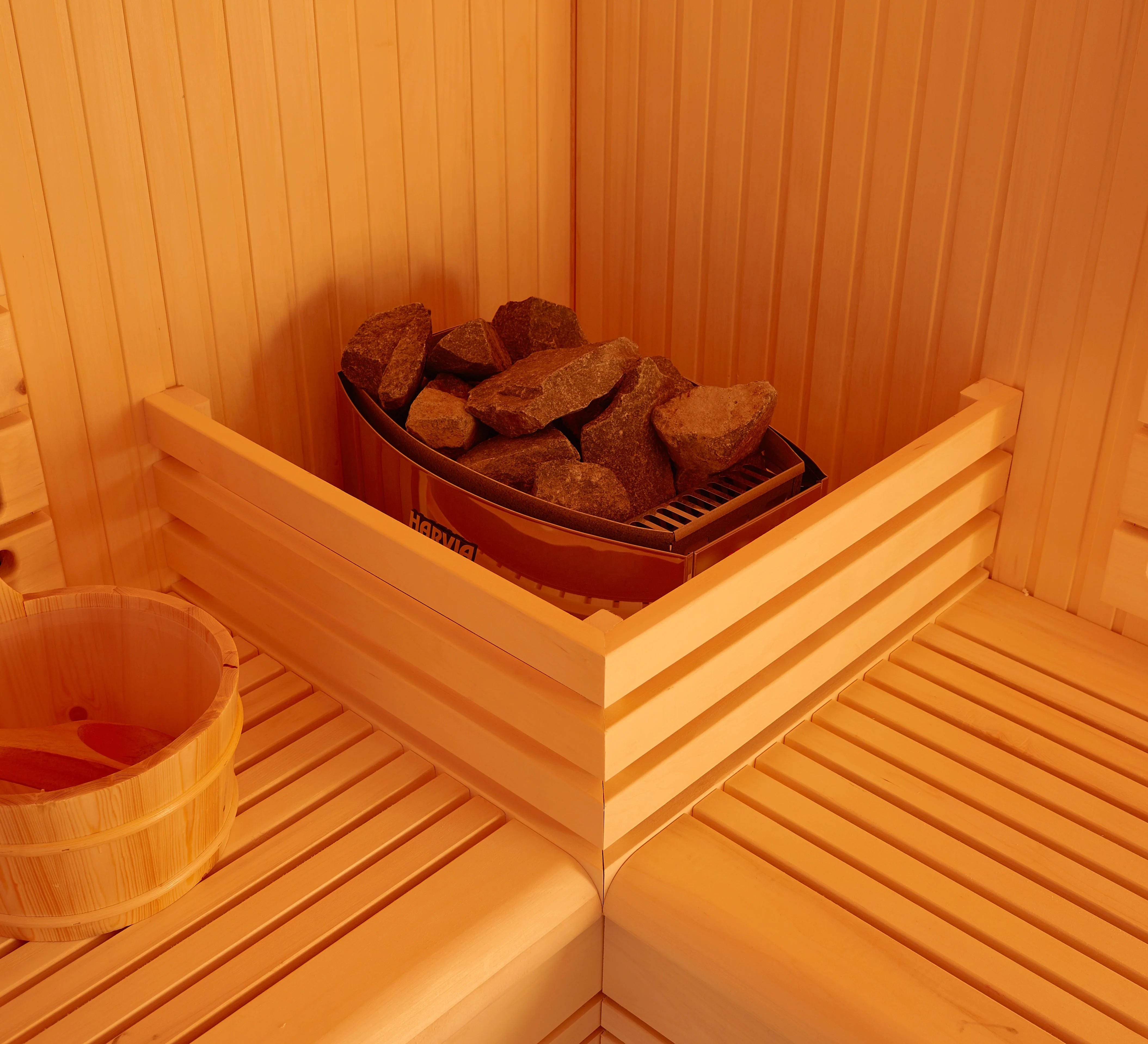 Traditional red cedar hemlock luxury Indoor dry Sauna Room with CE certificate WS-1813