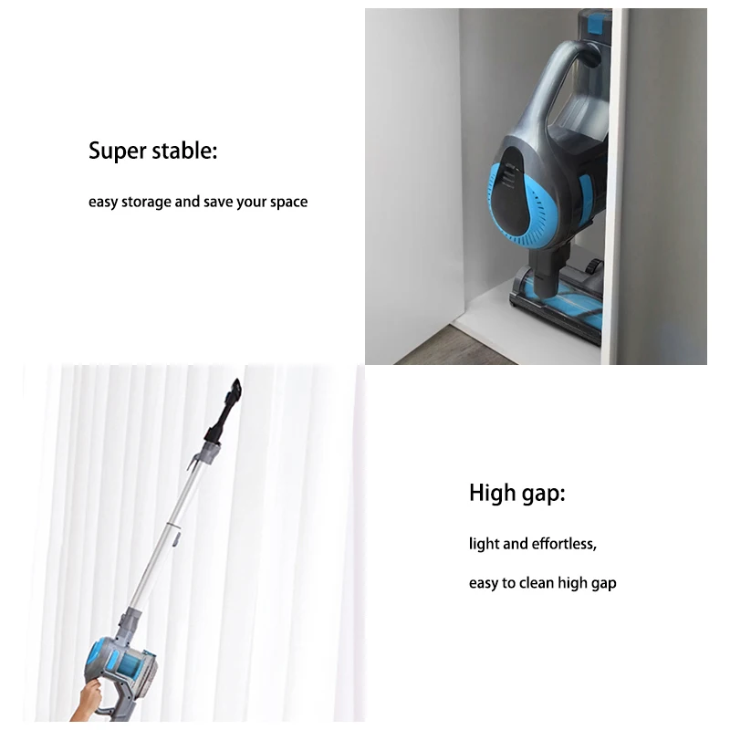 Shiny XL-618E/8 Bagless Vacuum clenaer Cyclone Hepa Filter For Home Carpet  Dust Collector