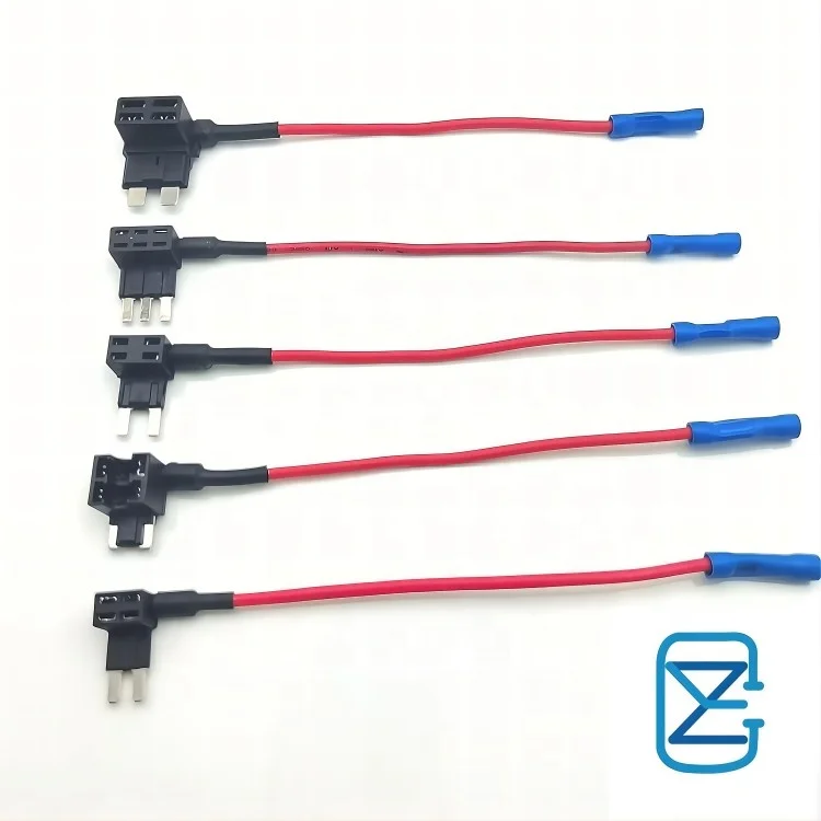 High Quality 1015 16AWG 170MM ADD A CIRCUIT BLADE STYLE MICRO 2 FUSETAP FUSE TAP+10A Fuse