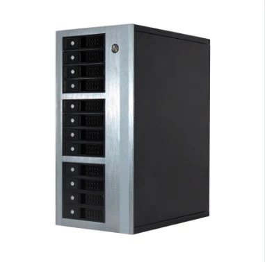 Mini ITX NAS case 12 bay with 2.5/3.5 inch hdd hot swap nas server case server chassis