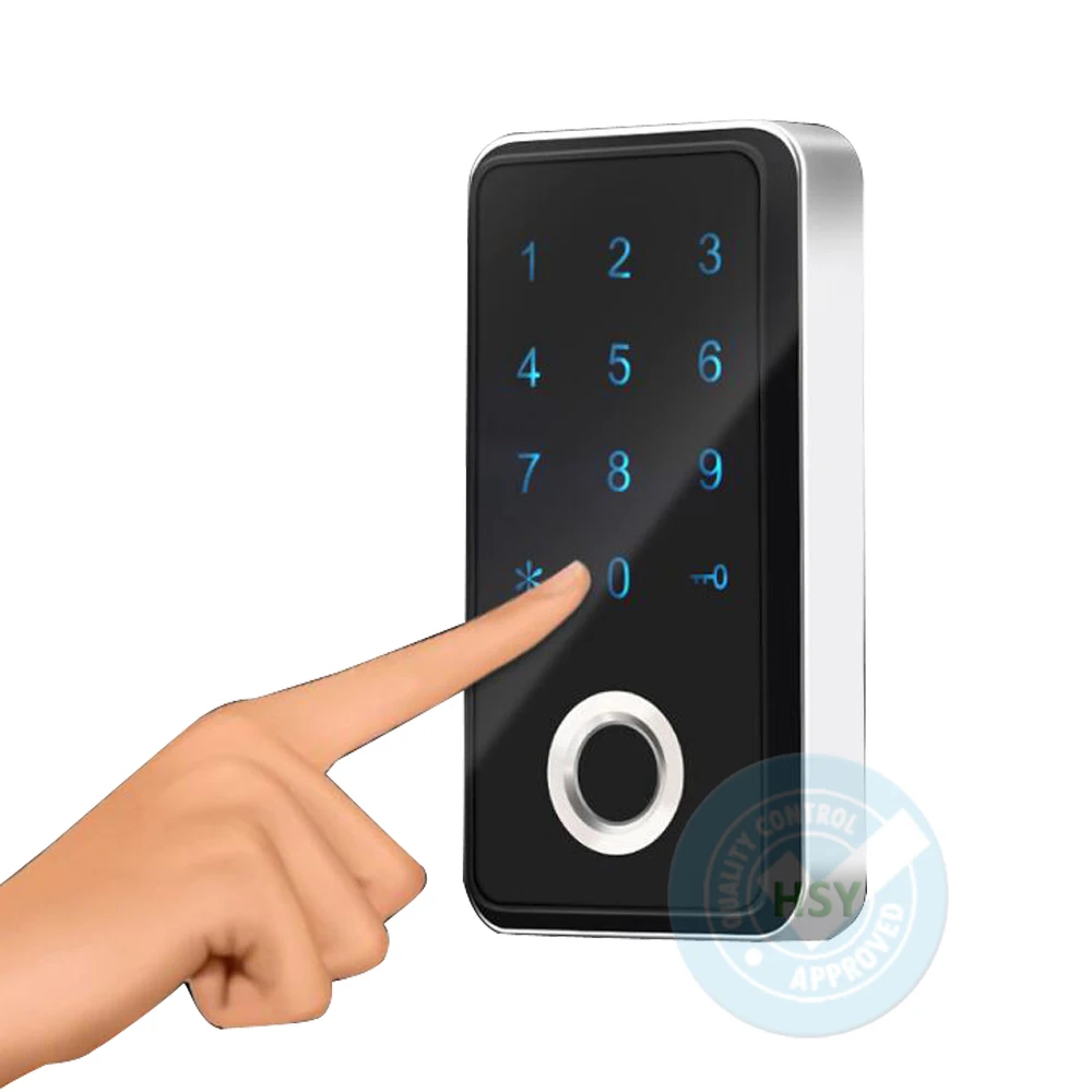 Дверной замок для шкафа со считывателем отпечатков пальцев по оптовой цене