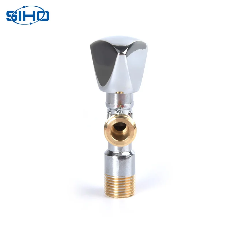 
China factory direct sale zinc handle brass angle valve with high quality 