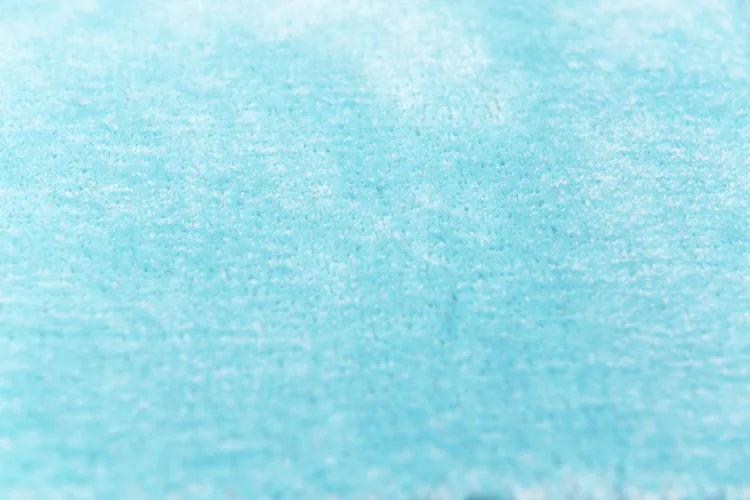 Green white polyester Roller brush velvet fabric Woven paint brush fabric