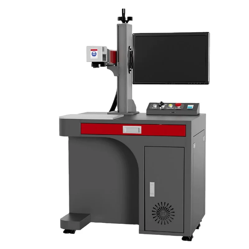 Hot Sale Flying Fiber Laser Marking Machine 20W 30W High Speed Laser Printer Clefine Dynamic for PVC Plastic Pipe