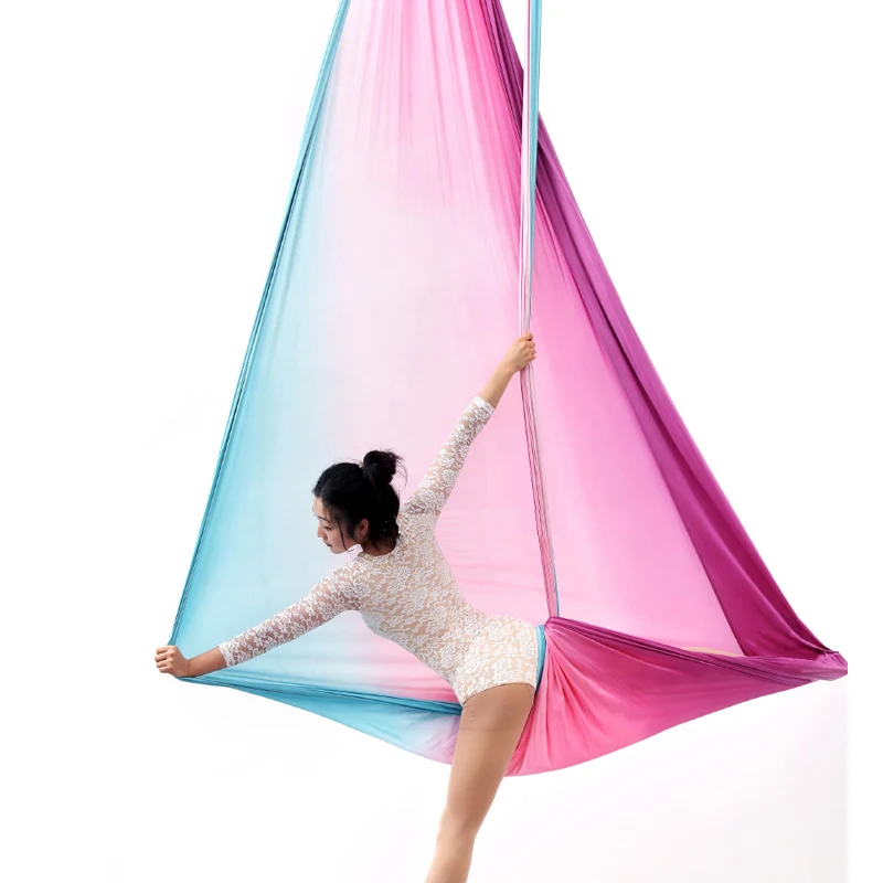 7m Yoga Hammock Custom LOGO Antigravity Flying Extension Straps Yoga Hammock Aerial Yoga Swing