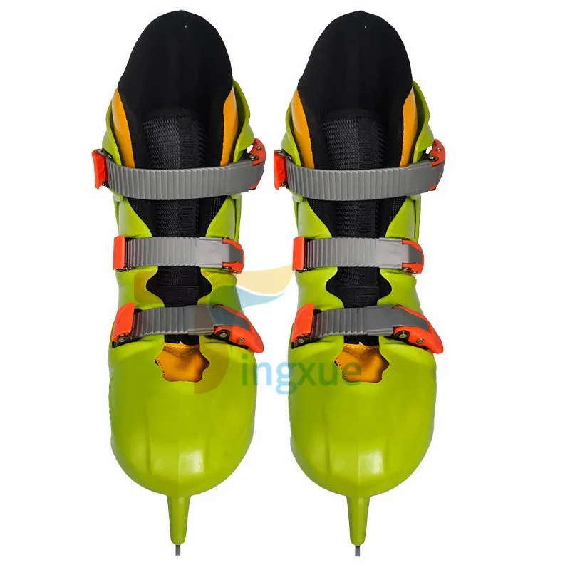 Factory price black rental figure hockey ice skates shoes for kids and adults for  ice rink
