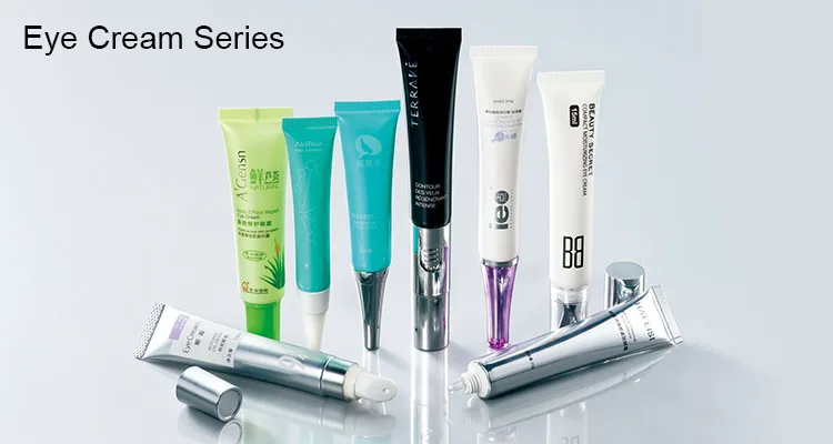 Factory customize 15ml 20ml 25ml d19 massage eye cream tube with ceramic applicator