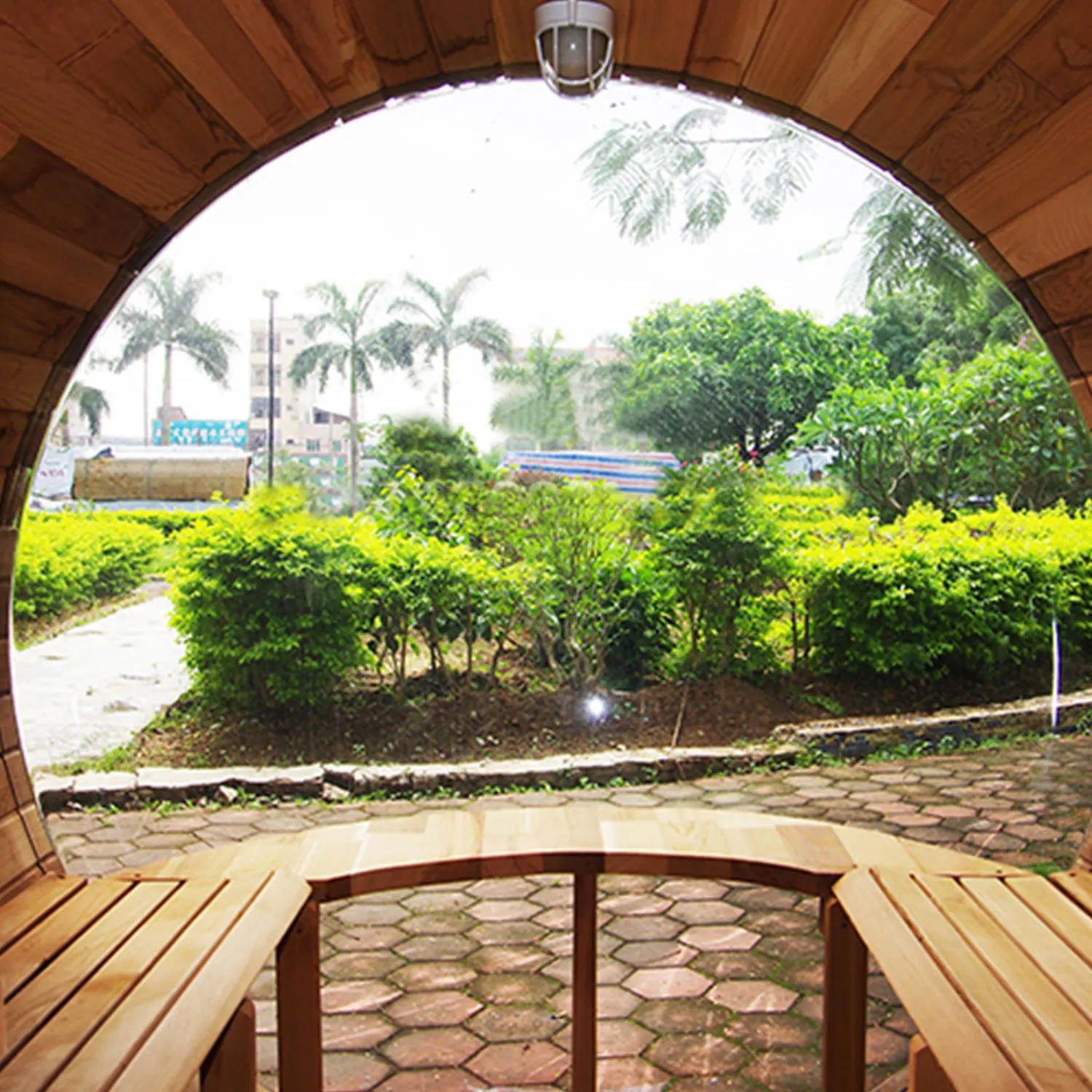 Good sale outdoor sauna home use burning stove sauna rooms with barrel sauna in USA warehouse