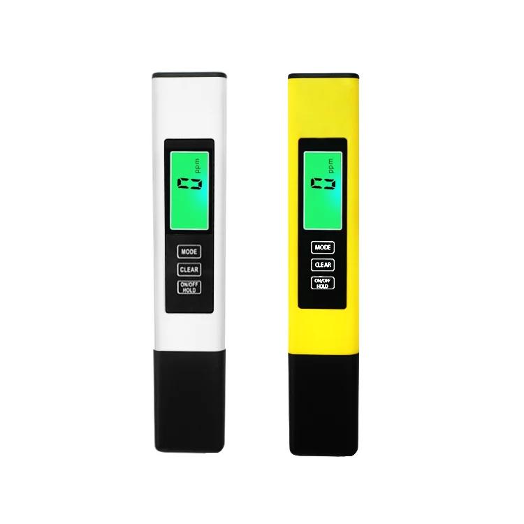 TDS-A2 3IN1 TDS/EC/TEMP Aquaculture Hydroponics TDS Conductivity Meter 3 in 1 Meter for Swimming Pool Water Quality Monitoring