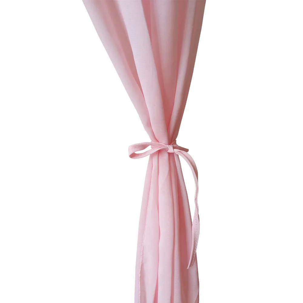 Latest Kids Bed Canopy with Tassel Design Circular Chiffon Hanging Canopy Boys Girls Home Use Filled Polyester Cotton