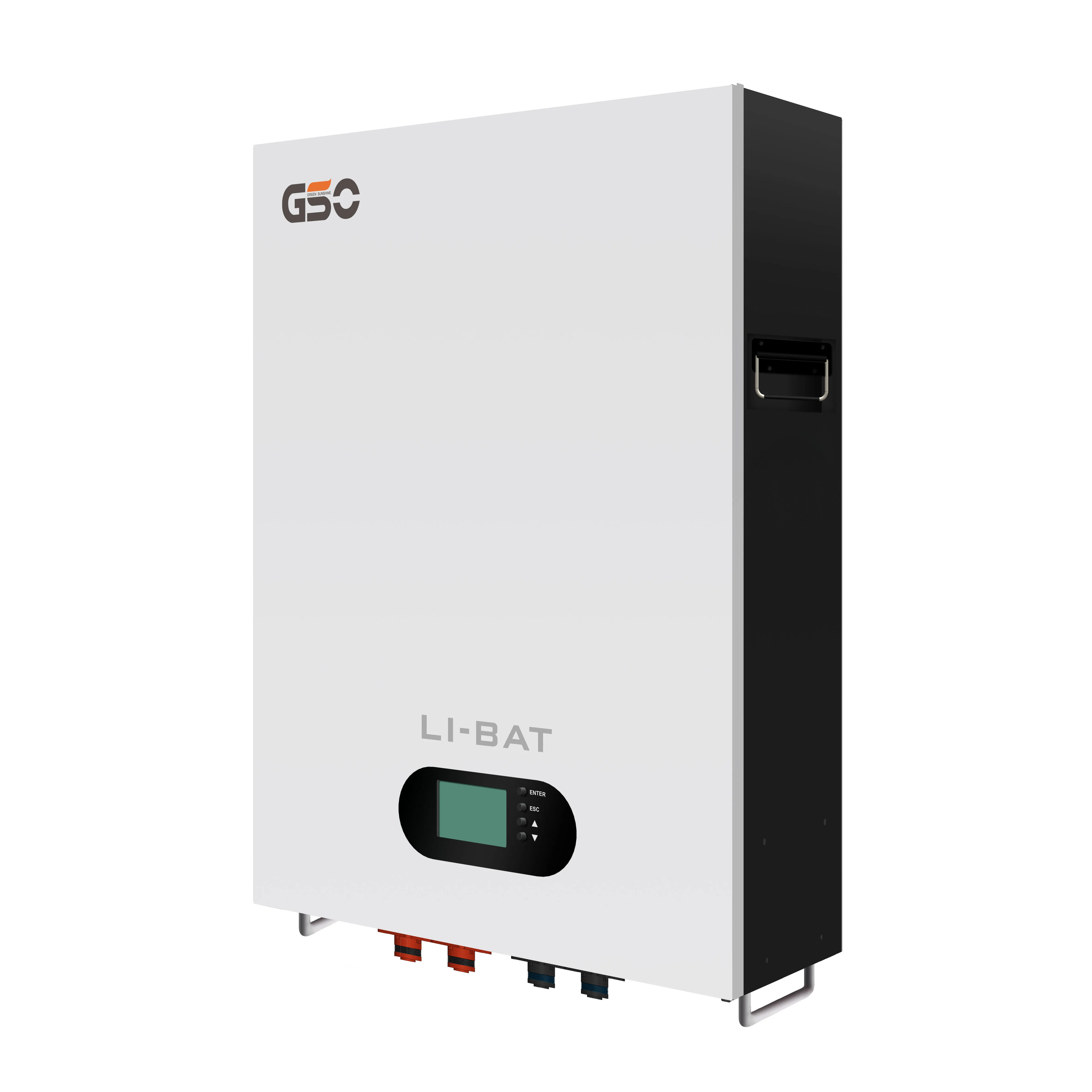 Solar Wall mounted 5kw 10kw LiFePO4 Lithium ion Battery 24V 48V 50AH 100AH 150AH 200AH 300AH 400AH Energey Storage Powerwall