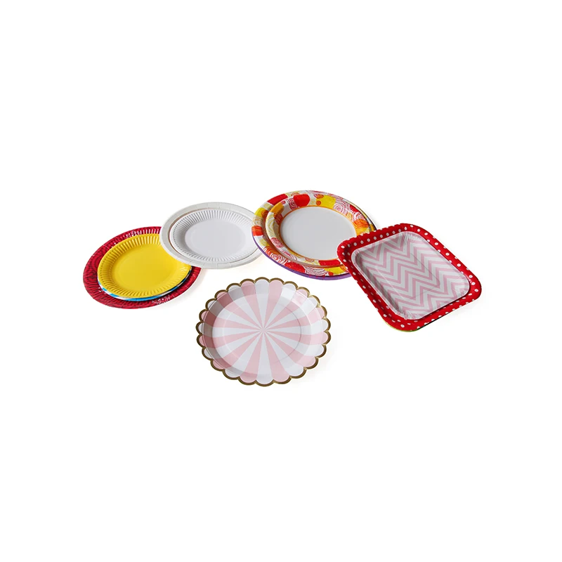 Easy Operate Full Automatic Disposable Paper Plate Making Machine For 60-95pcs/min