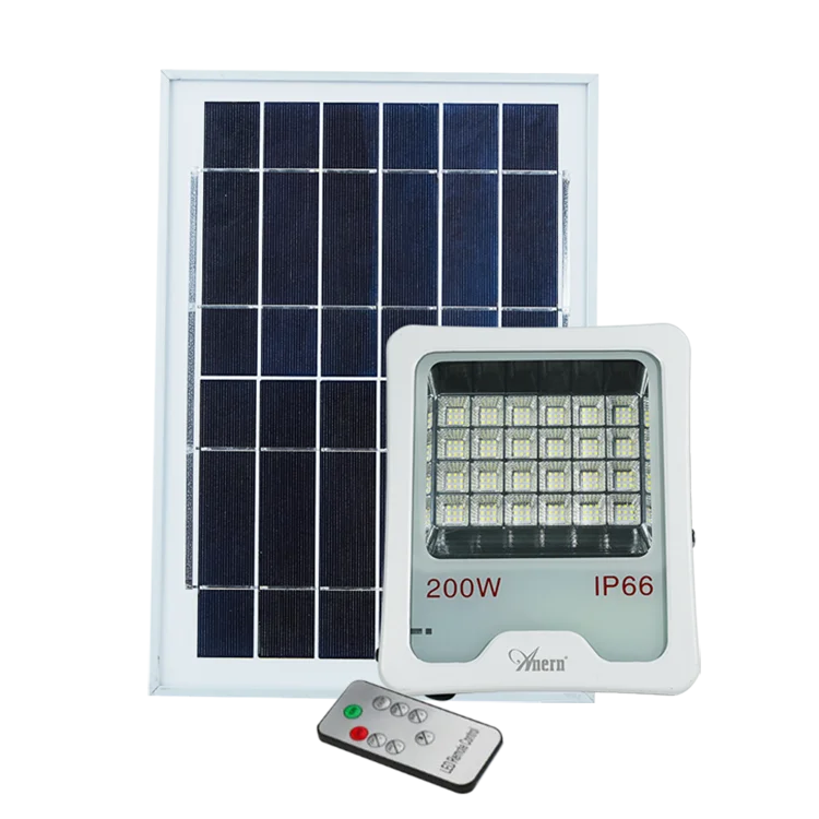 High brightness IP66 50w integrated solar light outdoor