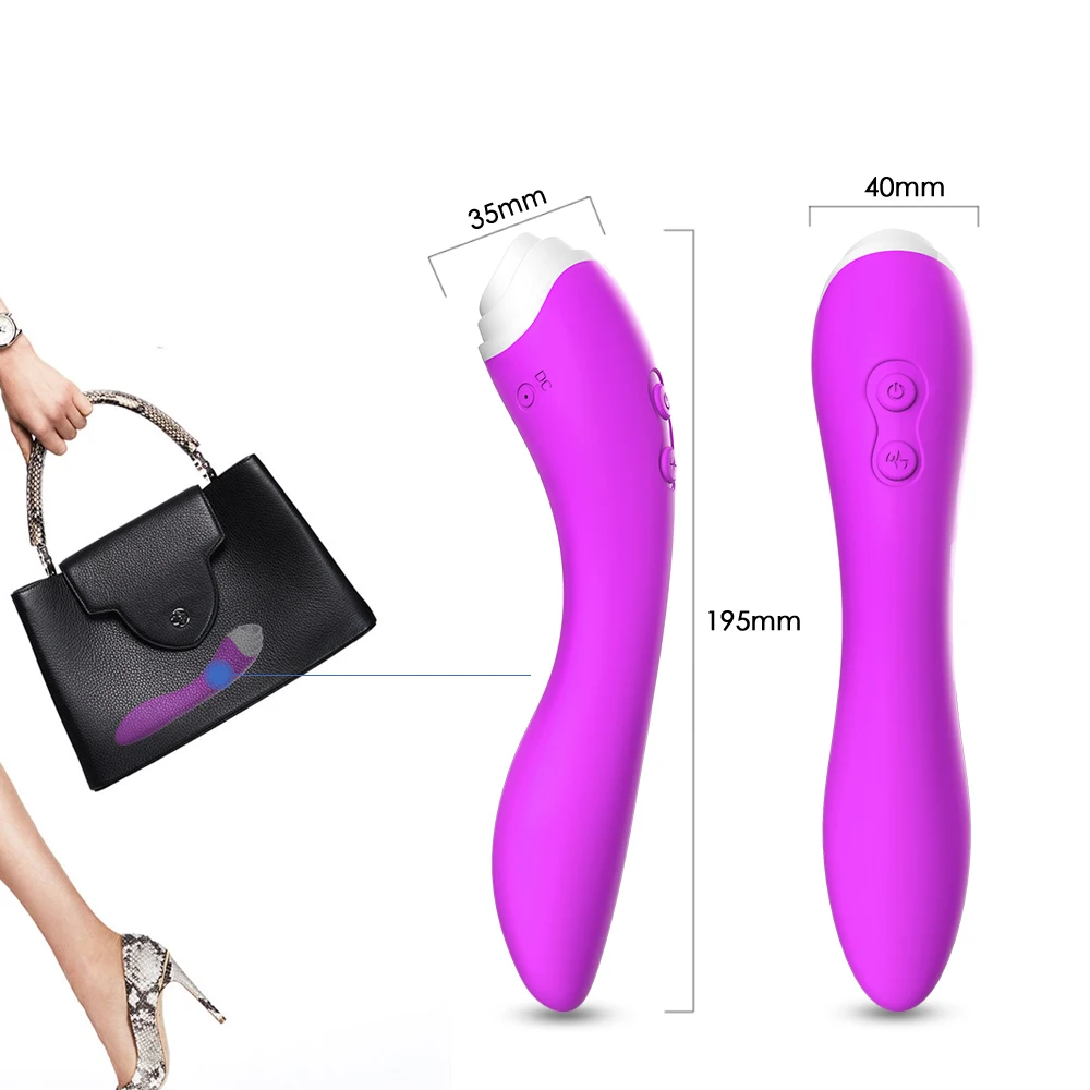 Clitoral Tongue Sensitive Teasing Toy for Women with 9 Vibration Modes  Licking massager