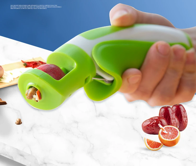 cheap promotional plastic  manual small cherry olive pits pitter stone seed remover Cherry Pitters
