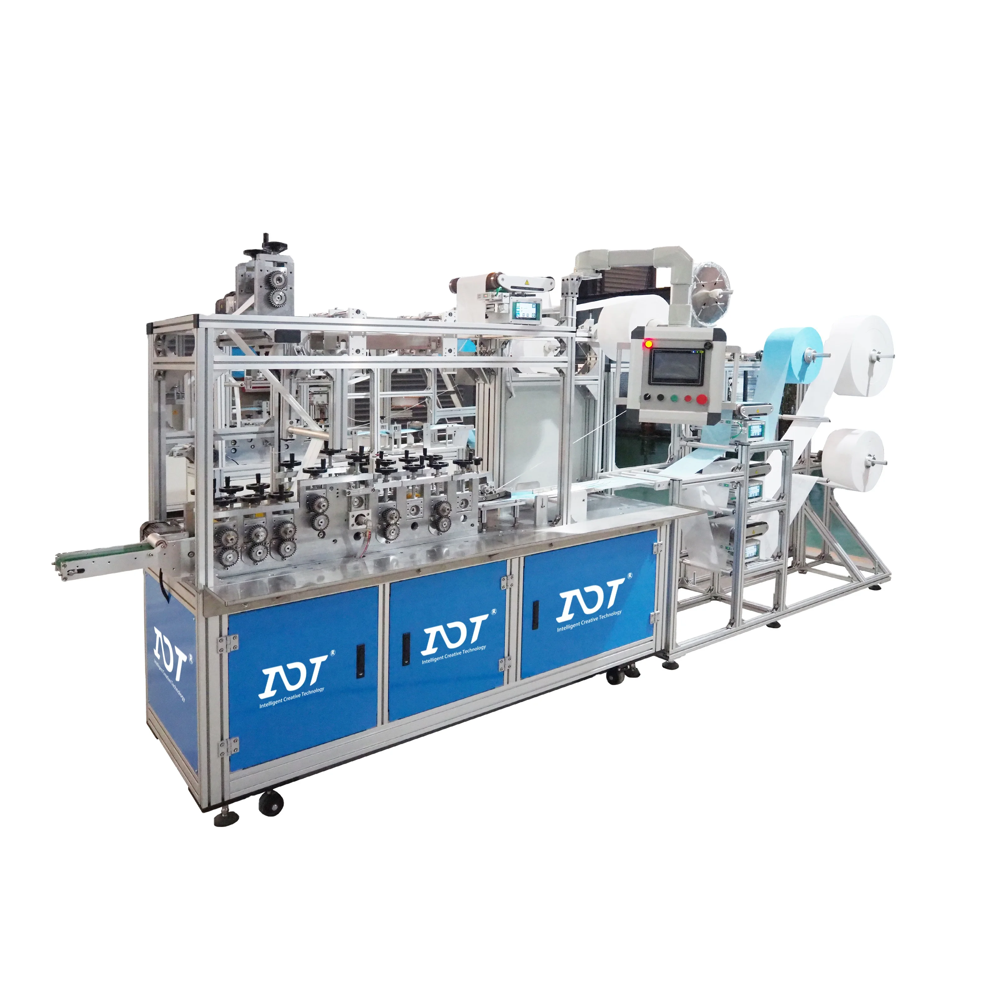 Полностью автоматическая высокоскоростная машина для изготовления эластичной дышащей маски