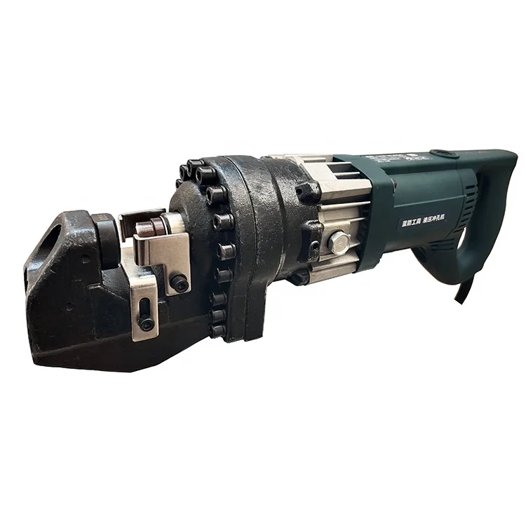 Durable using hand puncher leaves hole maker hydraulic metal punching machine no resting cutter