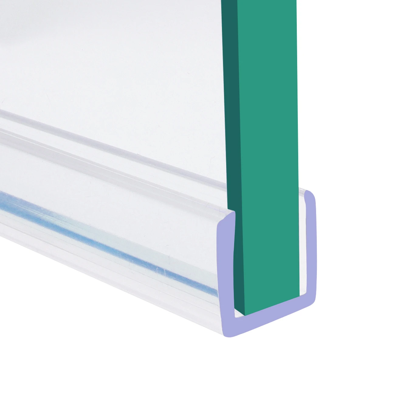 GUIDA 513008 Bathroom Sliding Glass/Aluminum Refrigerator/Shower Brush Sealing Strip For Acoustic Door
