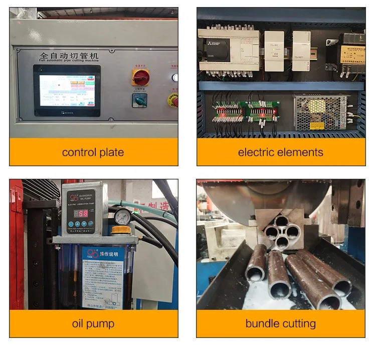 Circular Cold Cut Saw Tube Cutter Metal Pipe Cutting Machine